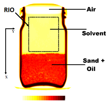 Sample of Diffusion in Sand Saturated with Oil