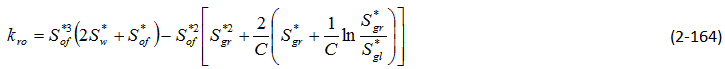 Gas trapped equation