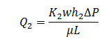 Layer 2 Equation of Permeability