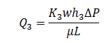 Layer 3 Equation of Permeability